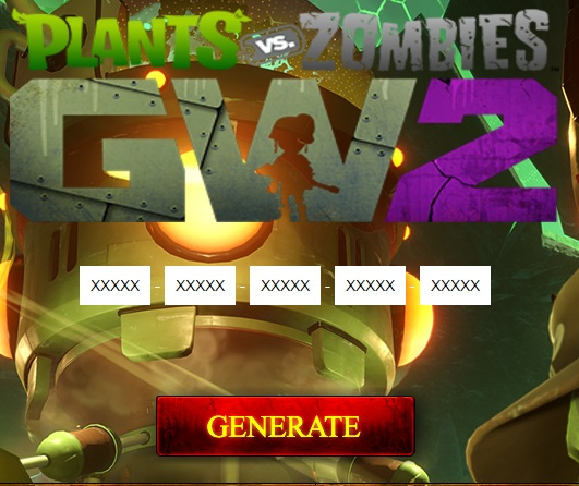 What Is The Serial Key Of Plant Vs Zombies Graden Warfare 2